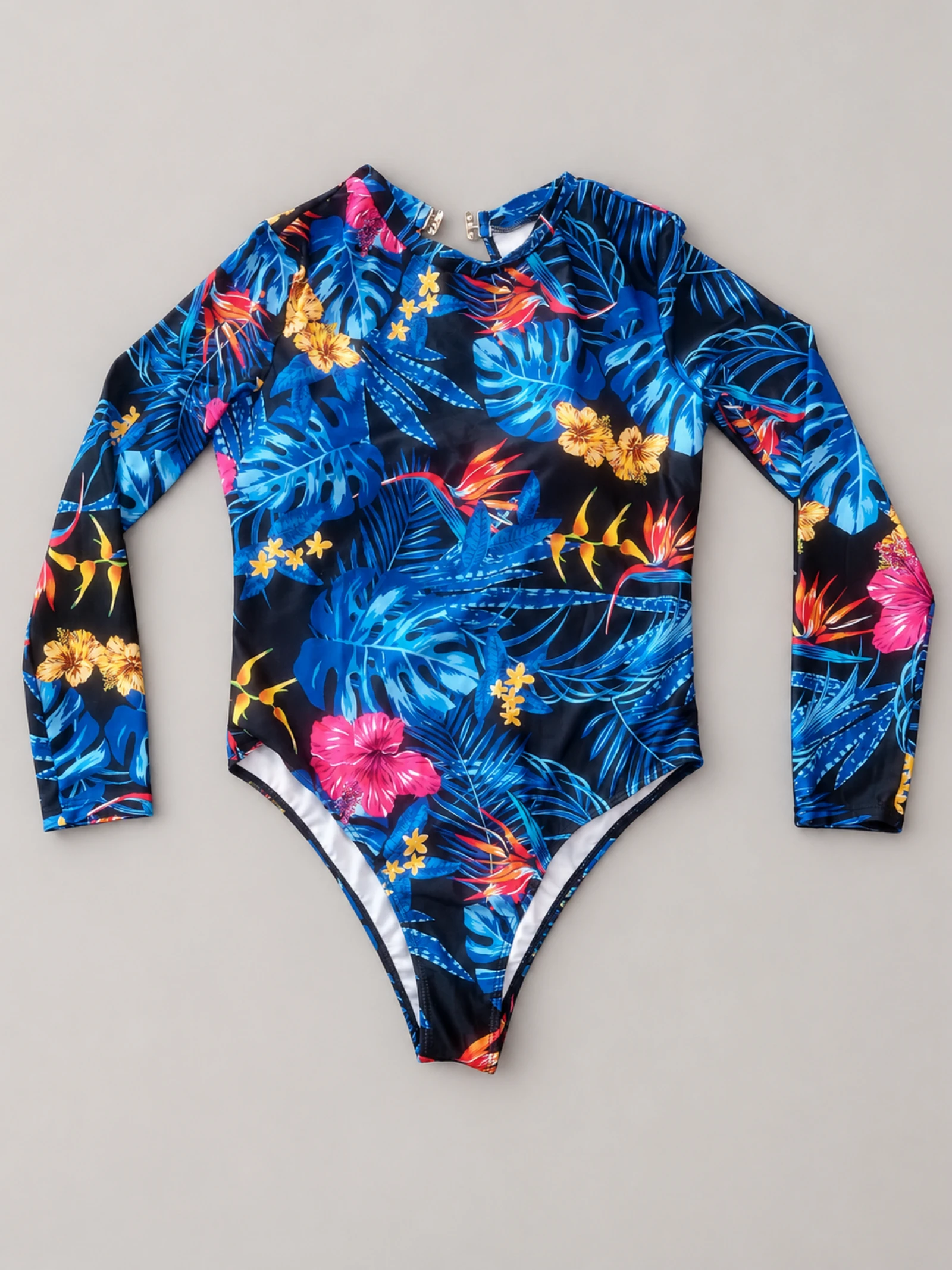 Swimsuit size L with long sleeves and backless – photo 2